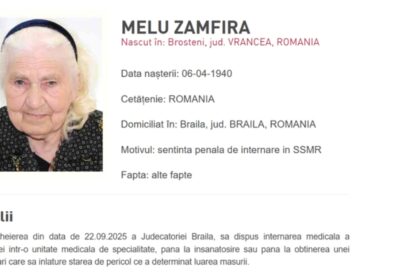 o batrana de 86 de ani din braila pe lista persoanelor urmarite national cum a ajuns bunica zamfira in atentia autoritatilor 69947c4c27a94