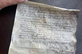 o scrisoare din 1882 a fost gasita ascunsa in statuia ecvestra a lui stefan cel mare din iasi 698fbcf2b93f2