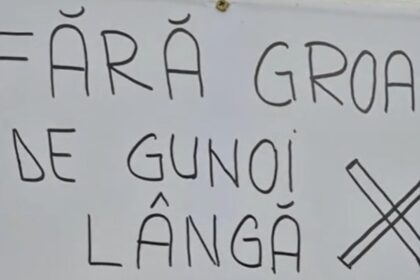 protest la navodari fata de construirea unui centru de deseuri langa oras zeci de oameni in strada video 69889ee313929