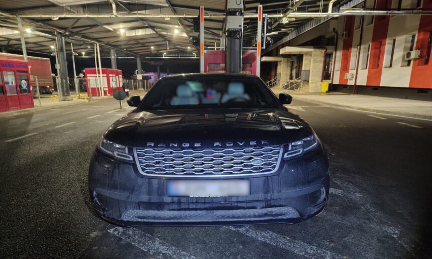 range rover in valoare de aproximativ 85 000 de lei cautat de autoritatile din italia descoperit la sculeni 698c66a5d1a2b