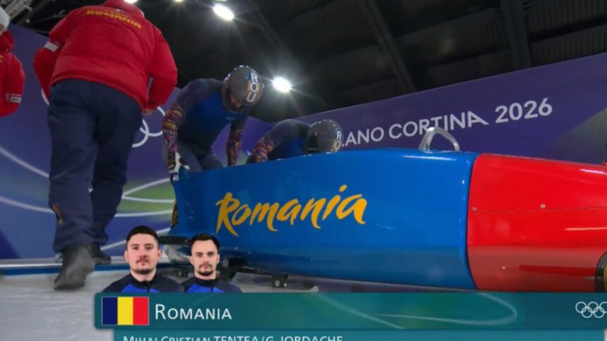 rezultat incredibil pentru romania la jo de la milano cortina mihai tentea si george iordache in top 5 la bob doua persoane 6994db23870ee
