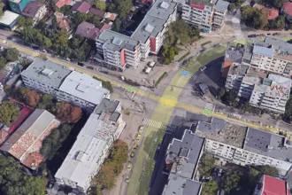 sens giratoriu intr una din cele mai complicate intersectii din iasi dispare si semaforizarea existenta 69931212b30e6