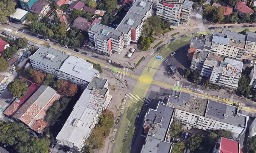 sens giratoriu intr una din cele mai complicate intersectii din iasi dispare si semaforizarea existenta 69931212b30e6