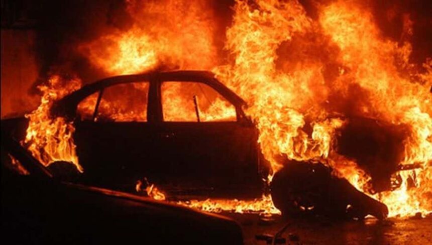 un adolescent din brasov a incendiat o masina in urma unei provocari pe o retea sociala tanarul a fost arestat 69934b763fd53