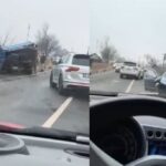 video accident grav cu trei victime inconstiente la popricani impact intre un camion si doua masini 69a2abd274977