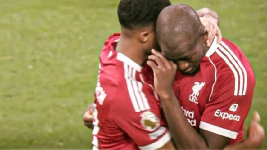 video de ce a izbucnit in lacrimi ibrahima konate dupa ce a marcat la meciul cu newcastle nu am cuvinte sa descriu ceea ce simt 697f8ae2131f8