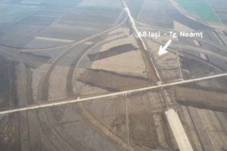 video primul nod rutier turbion din romania avanseaza la pascani imagini aeriene de pe santier 698211b81a100