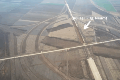 video primul nod rutier turbion din romania avanseaza la pascani imagini aeriene de pe santier 698211b81a100
