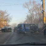 accident cu victime la miroslava impact frontal intre o dubita si o masina foto 69a6762b2640b