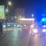 accident grav in podu ros livrator aflat pe scuter izbit de o masina foto 69bc41683d79f