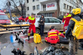 accident in bucsinescu livrator izbit de o masina foto video 69caa5d8b11f9