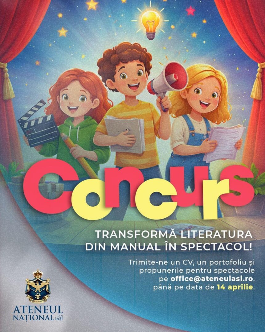 ateneul national din iasi lanseaza un concurs de proiecte regizorale pentru tineri 69bd271048814