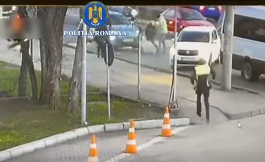 bataie ca in vestul salbatic intre un sofer si doi adolescenti pe un bulevard din ploiesti o persoana este la pamant iar alte doua lovesc cu picioarele video 69afea00dbf53