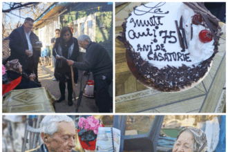 de o viata impreuna doi soti de langa municipiul iasi au sarbatorit 75 de ani de casnicie 69af68bba62e6