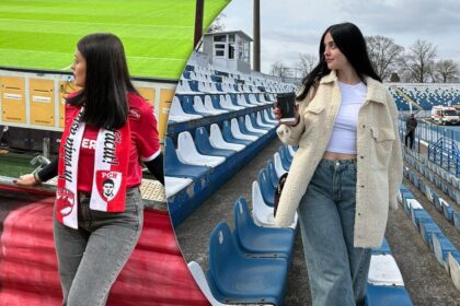 ea este tanara de 26 de ani din iasi care ii pune la respect pe fotbalistii din ligile inferioare gina paduraru am primit si multe injuraturi de la jucatori 69c71d2c877b9