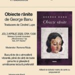 editie noua a clubului de carte de la bcu dedicata volumului obiecte ranite de george banu 69c1b522728a0
