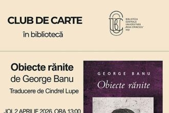 editie noua a clubului de carte de la bcu dedicata volumului obiecte ranite de george banu 69c1b522728a0