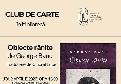 editie noua a clubului de carte de la bcu dedicata volumului obiecte ranite de george banu 69c1b522728a0