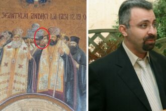 exclusiv cetateanul de onoare al iasului condamnat in grecia pentru furtul a milioane de euro de la saraci apare langa patriarhul daniel pe un mozaic din curtea mitropoliei 69b37e8e496c8