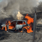 foto autoturism cuprins de flacari in holboca masina a ars ca o torta 69aae94c9a65b