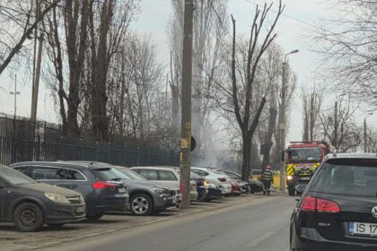 foto incendiu la containere de gunoi in alexandru cel bun pompierii au intervenit cu doua autospeciale 69b81134752c4