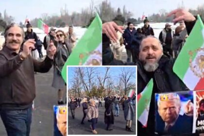 iranienii din romania au sarbatorit moartea ayatollahului ali khamenei este primul pas catre libertate video 69a494ad85996