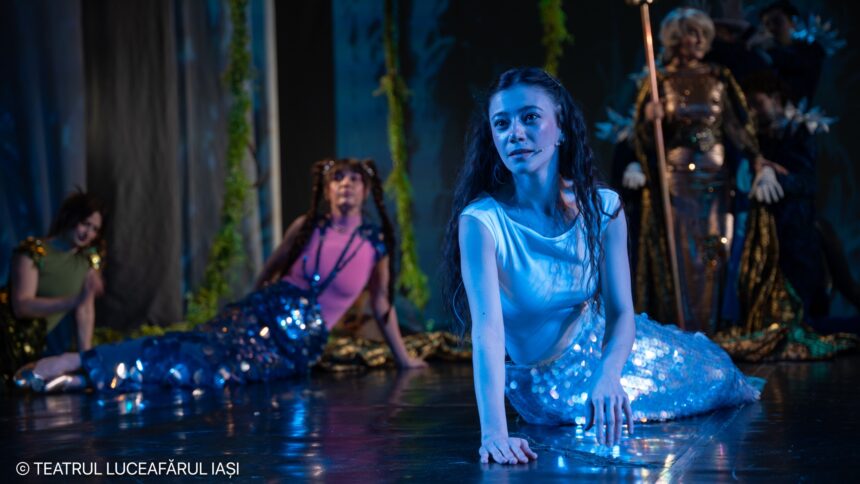 premiera la teatrul luceafarul din iasi mica sirena o reinterpretare a povestii lui hans christian andersen cu design video si coregrafie 69cb12dc8770c