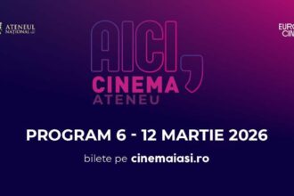 programul saptamanal al proiectiilor de la cinema ateneu iasi pentru perioada 6 12 martie 2026 69a5aee48780c