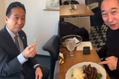 reactia ambasadorului japoniei dupa ce a gustat carnati de plescoi si covrigi de buzau video 69b1348438eed