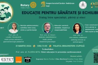 specialisti din medicina si psihologie vorbesc la iasi despre sanatatea adolescentilor conferinta cu acces gratuit la palatul braunsteina 69ae26e445b81