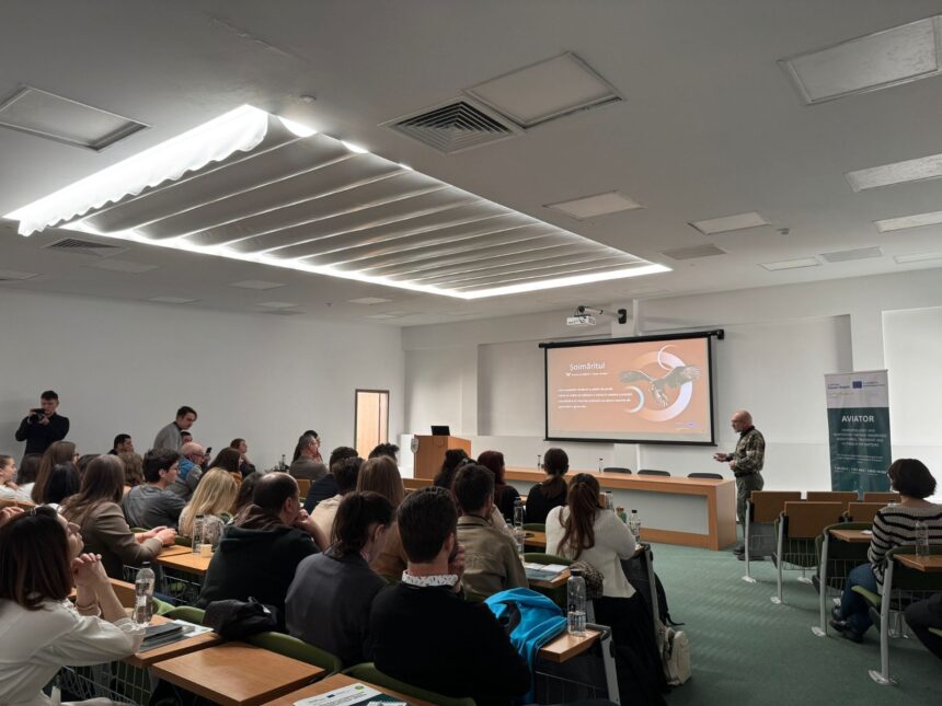 universitatea pentru stiintele vietii ion ionescu de la brad din iasi a organizat workshop ul stadiul actual al protectiei pasarilor rapitoare din romania in contextul schim 69b90e50f3c29