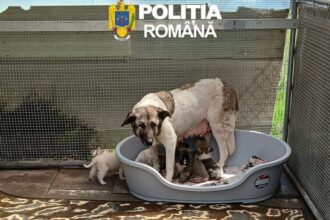 amenda uriasa pentru un iesean care a abandonat o catelusa cu sase pui in apropierea unei paduri 69f13a5a861e3