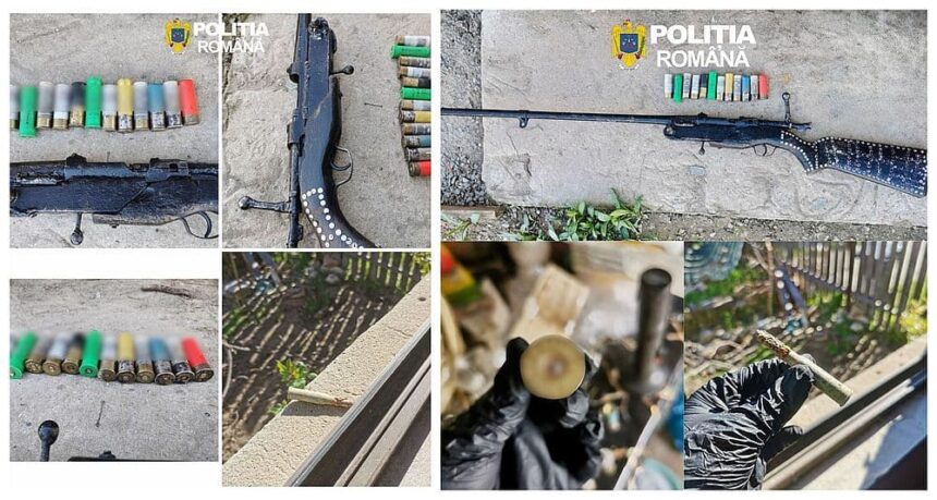arma letala de vanatoare si cartuse detinute ilegal descoperite la o perchezitie domiciliara intr o comuna din judetul bacau 69d6258e78133