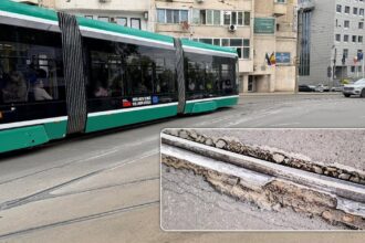 asa arata infrastructura moderna din municipiul iasi tramvaiele au circulat cu viteza de 3 km pe ora dupa ce o bucata de linie s a rupt riscul de deraiere era foarte mare 69f2909e7c3a5