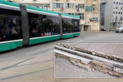 asa arata infrastructura moderna din municipiul iasi tramvaiele au circulat cu viteza de 3 km pe ora dupa ce o bucata de linie s a rupt riscul de deraiere era foarte mare 69f2909e7c3a5