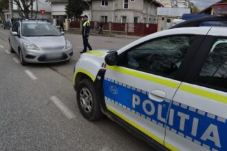 beat si fara permis un iesean a intrat cu masina intr un indicator de la o trecere de pietoni 69d75b12284a6