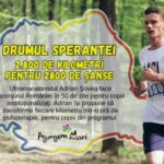 drumul sperantei 2800 de kilometri pentru 2800 de sanse ultramaratonistul adrian sovea face inconjurul romaniei in 50 de zile pentru copiii institutionalizati 69f2dd9844b3e