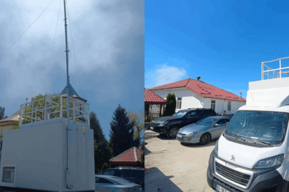 dupa incendiul de la tutora directia de mediu a instalat un autolaborator pentru monitorizarea aerului 69f0ac9631275