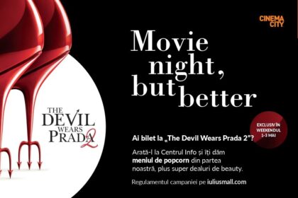 ia ti bilet la filmul diavolul se imbraca de la prada 2 si bucura te de meniu popcorn gratuit si de oferte de beauty la iulius mall iasi 69f22829a70d6