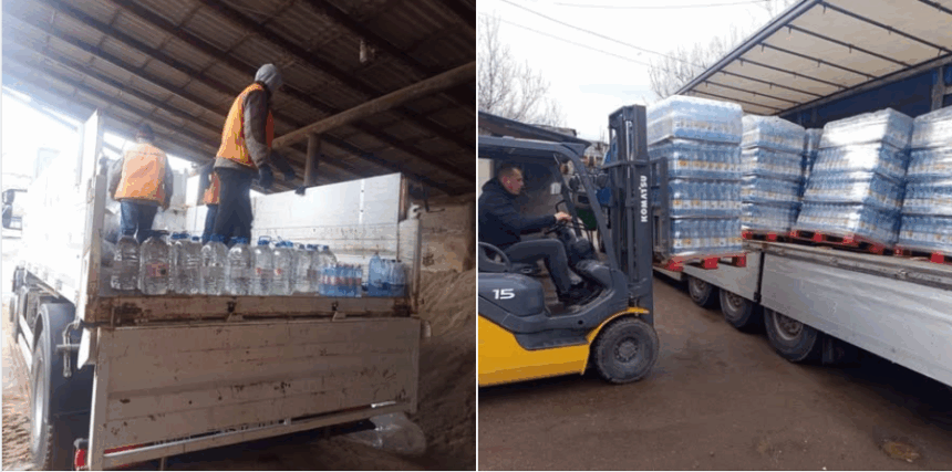 iesenii solidari cu republica moldova aproape 50 000 de litri de apa potabila au trecut vama cu destinatia balti si soroca 69d7976ca42b8