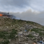 incendiu la groapa de gunoi din tutora 69ede84fc1e01