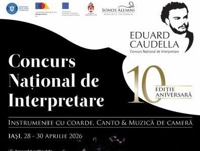 inscrieri deschise pentru concursul eduard caudella 2026 de la universitatea de arte iasi premii de 10 000 de lei pentru tinerii muzicieni 69d6ad86e3c60
