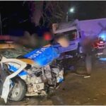 masina de politie facuta praf de un camion in buzau ambii ocupanti ai autospecialei au ajuns la spital 69e885769174f