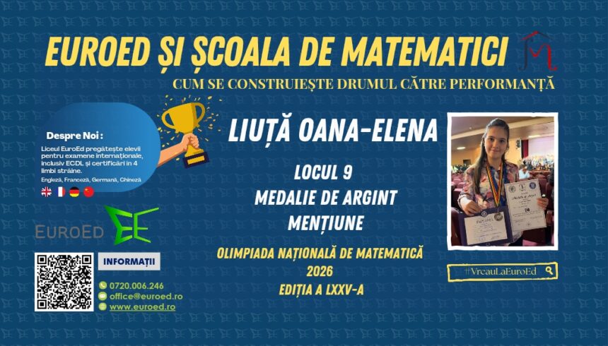 nu este despre euroed si locul 9 la oln de matematica este despre drumul care l a facut posibil 69cf85e2b8300