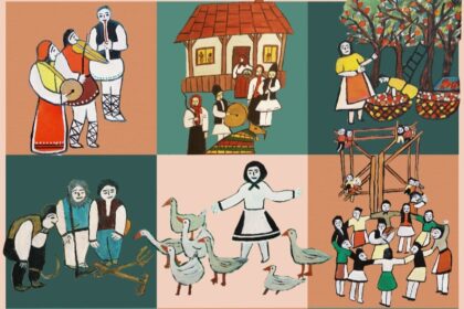 palatul culturii din iasi gazduieste timp de o luna lucrarile unor artisti naivi din brazilia cuba mexic si romania 69cdb951ebc9c