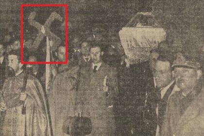 presa vremii la inmormantare goga nu numai ca avea o svastica de aur la piept dar in sicriu a fost pus numai buchetul de flori trimis de hitler 69f15c6006f5b
