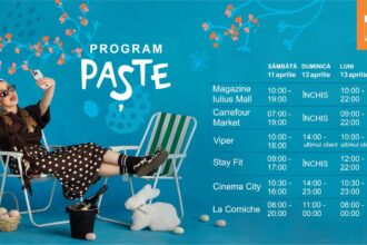 program special de paste in proiectele iulius trambulina si caruselul din palas dar si cinema city din iulius mall deschise in fiecare zi 69d7aa97dd955 1