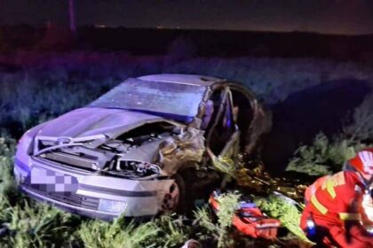 tragedie in giurgiu doi tineri de 16 si 21 de ani au murit in urma unui accident rutier pe dj 601 69f0605815588