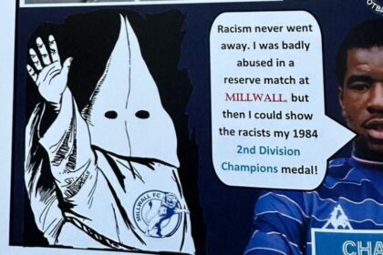 un club de fotbal din anglia asociat cu grupul rasist extremist ku klux klan 69eb9b48b6d89