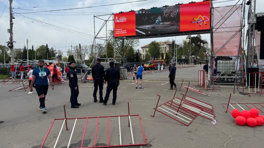 vantul puternic a dat peste cap atmosfera de la semimaraton iasi participantii nevoiti sa fuga in mall 69edd86e3b6da
